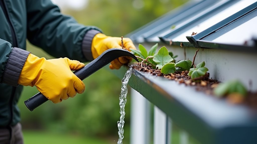 clean gutters regularly