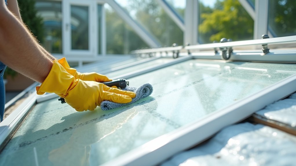clean repair reinforce panels