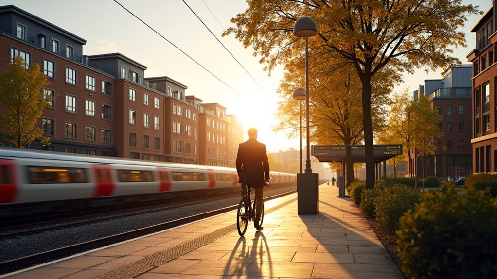 convenient affordable commuter town