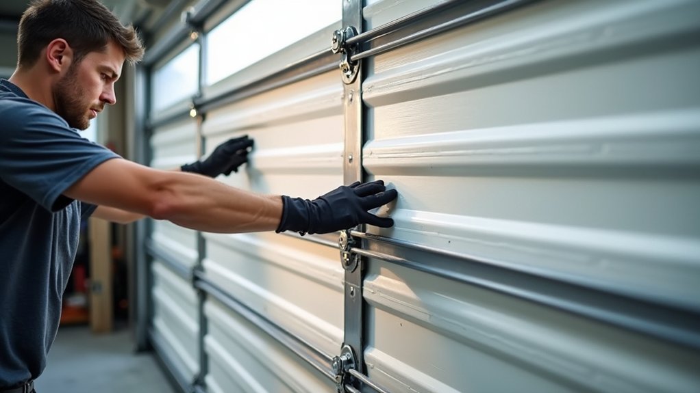 garage door cleaning and inspection