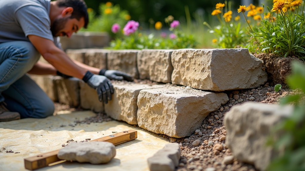garden wall repair guide