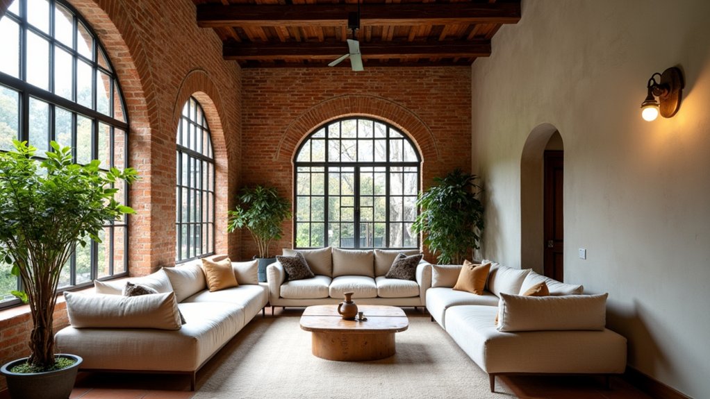 historic materials with modern finishes
