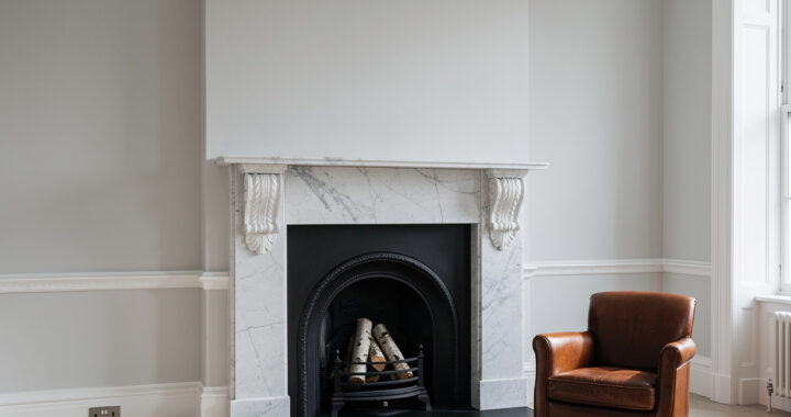 how to replace an antique fireplace