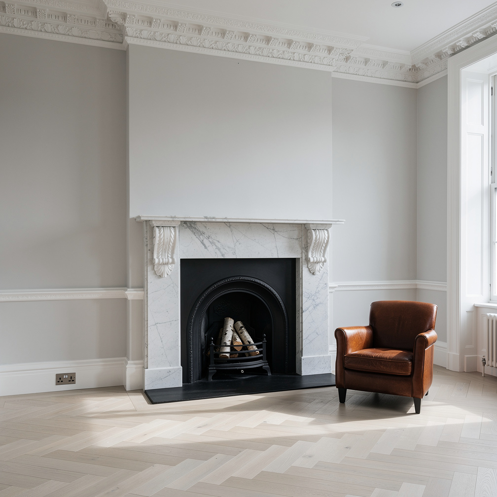 how to replace an antique fireplace