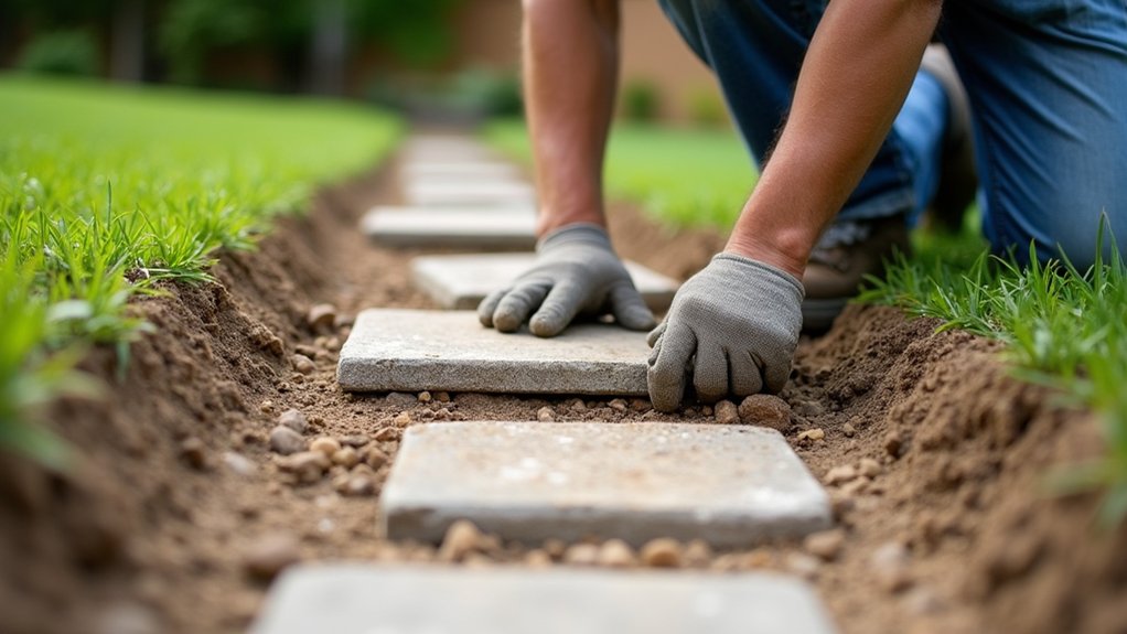 repair uneven loose pathways