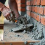 repairing exterior brickwork