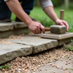 secure and stabilize hardscaping features