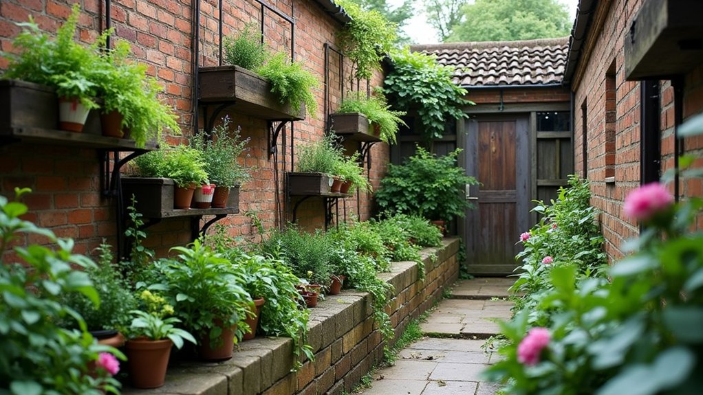 vertical planting maximizes space